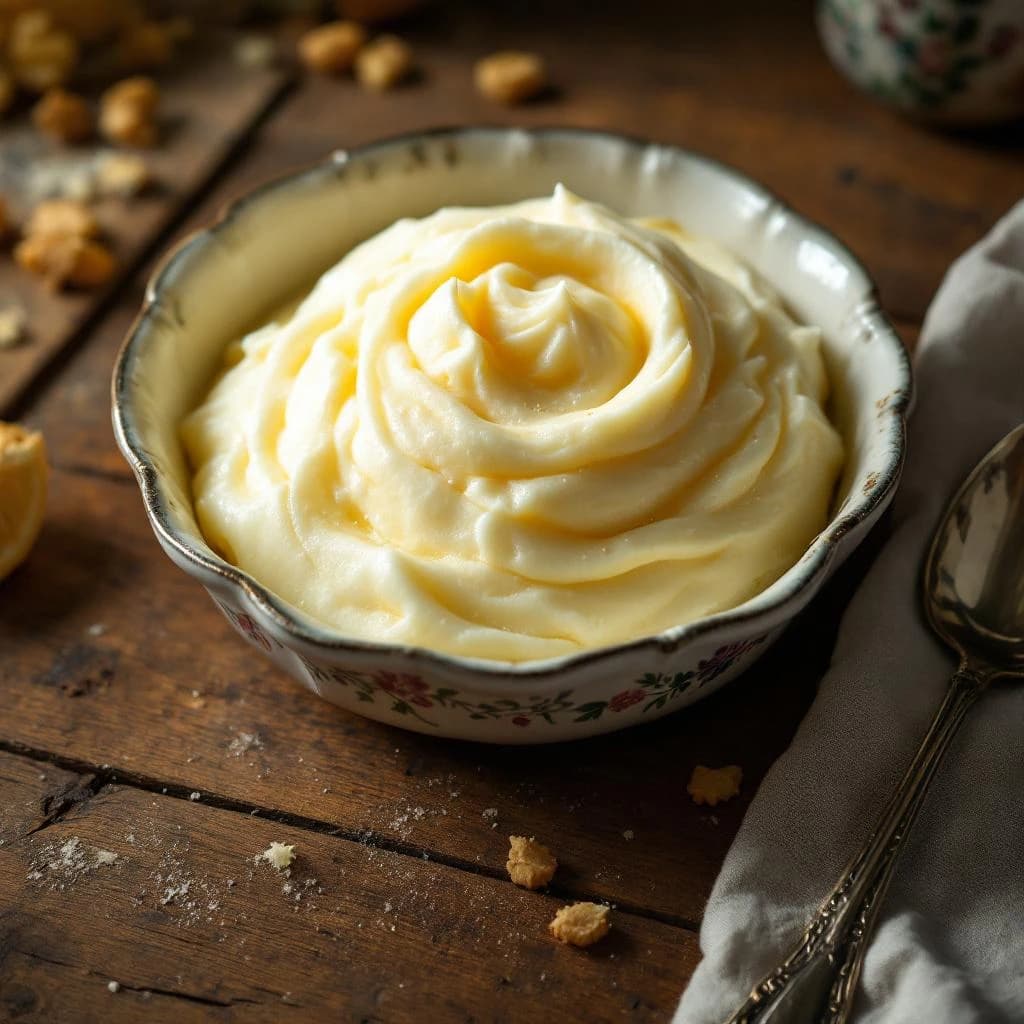 Pouding à la Neige et au Citron