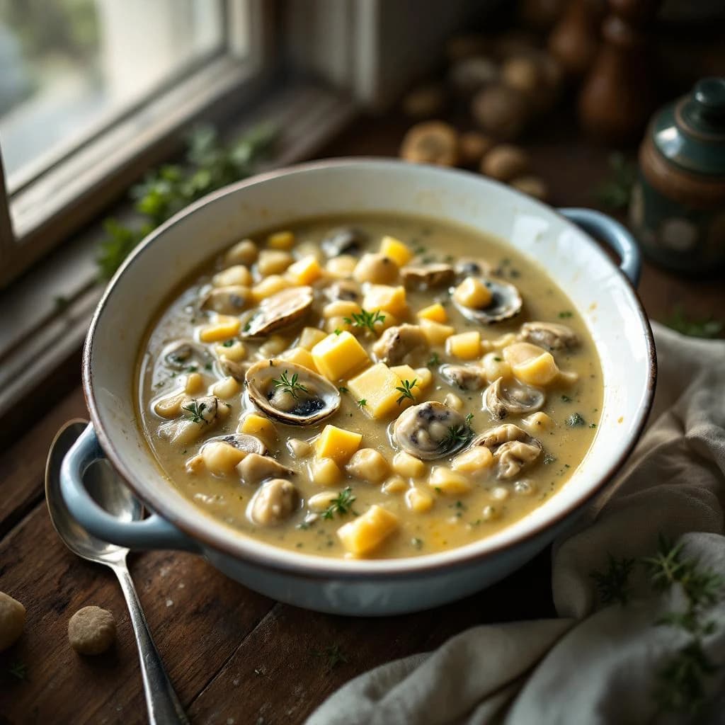 Soupe aux Huîtres