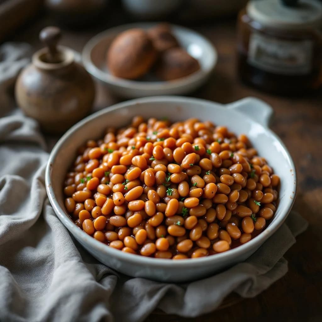 Fèves au lard du samedi soir